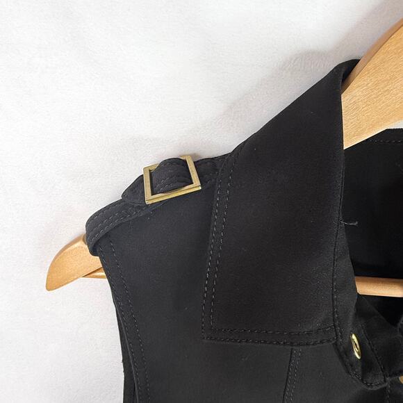 Calvin Klein Black Belted Utility Dress 4 - Picture 7 of 8